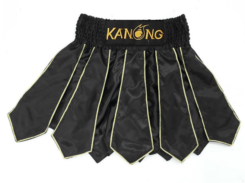 Kanong Short Boxe Thai : KNS-142-Noir